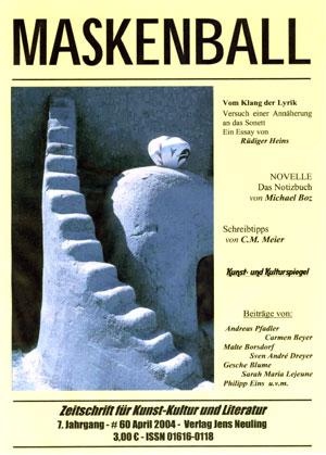Cover-Bild f&uuml;r die Zeitschrift Maskenball Ausgabe 60