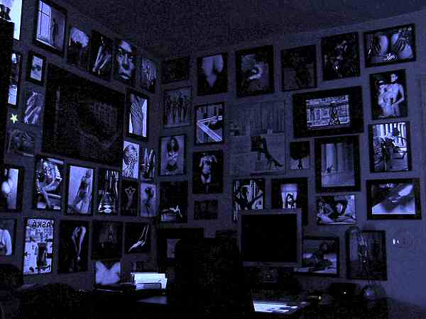 Kunst unter UV-Licht